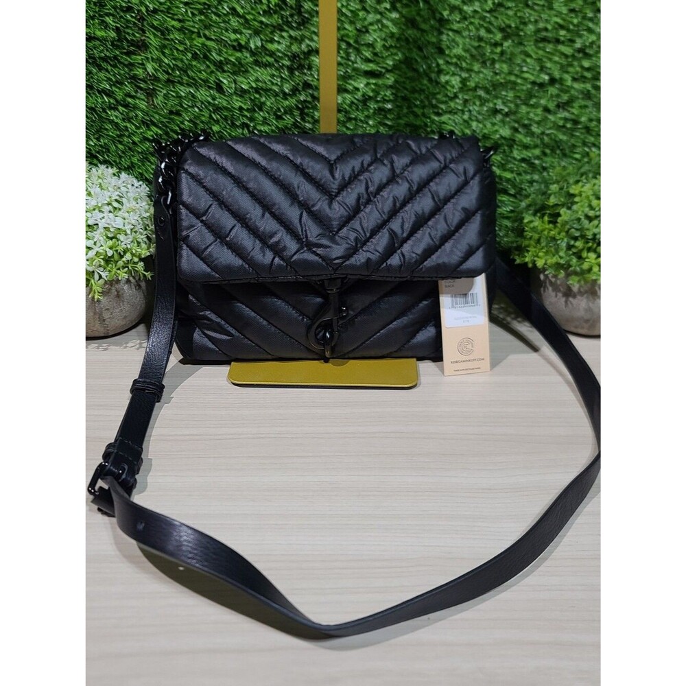 Rebecca Minkoff Edie Nylon Crossbody / Black NWT